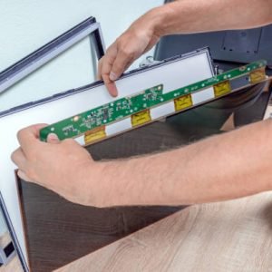 LED monitor repair, restore screen with replacement lcd panel